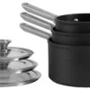 Ninja Zerostick Stackable 3 Piece Non Stick Pan Set -Habitat 1120264 R Z001A