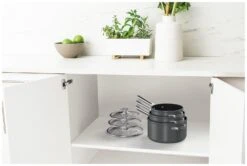 Ninja Zerostick Stackable 3 Piece Non Stick Pan Set -Habitat 1120264 R Z003A