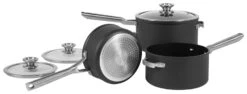 Ninja Zerostick Stackable 3 Piece Non Stick Pan Set -Habitat 1120264 R Z007A