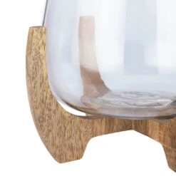 Habitat Large Hurricane With Wooden Legs - Natural -Habitat 1230350 R Z003A