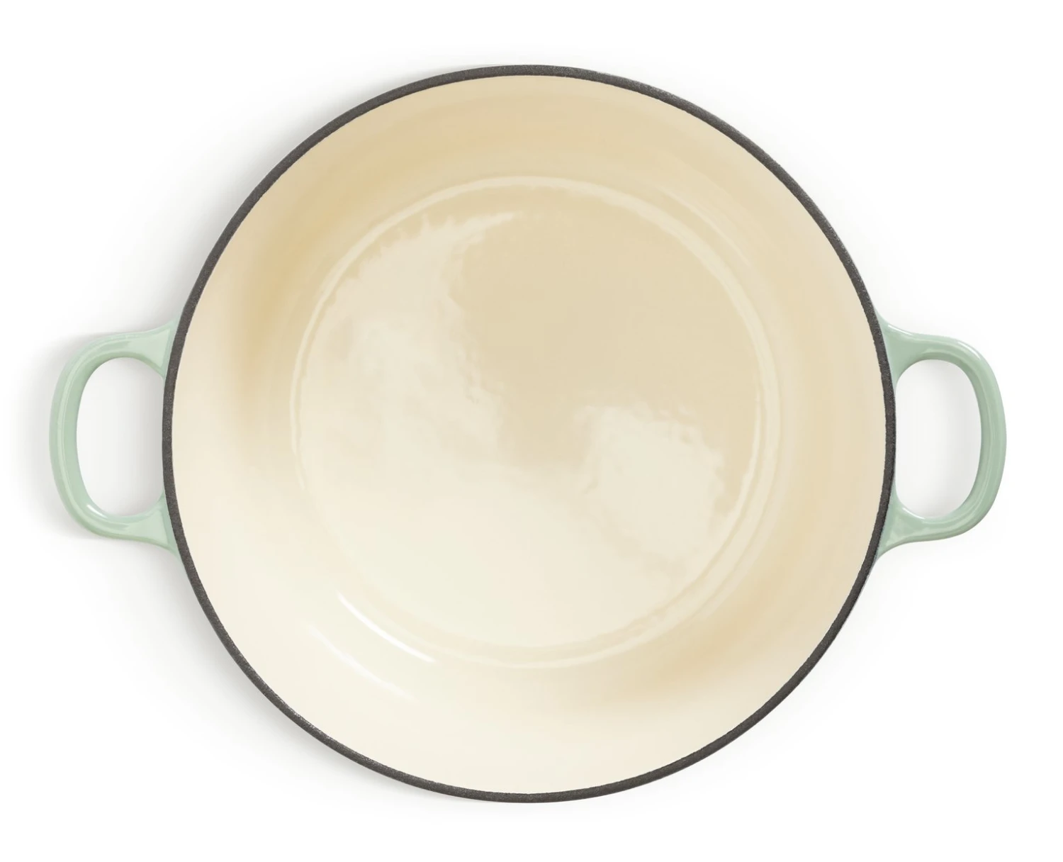 Habitat 3.3 Litre Cast Iron Casserole Dish - Green 4 Habitat 3.3 Litre Cast Iron Casserole Dish - Green - Image 3