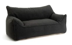 Habitat Kids Double Chair Bean Bag - Charcoal 11 Habitat Kids Double Chair Bean Bag - Charcoal -Habitat 1306789 R Z002A