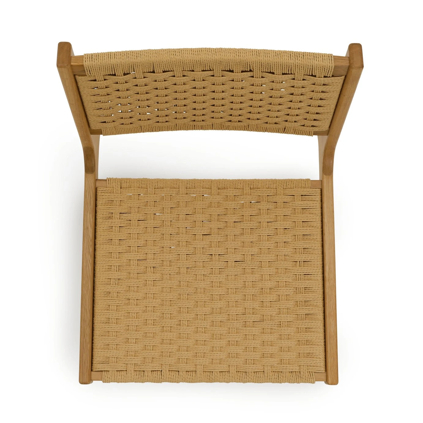 Habitat Faro Woven Paper Rope And Oak Accent Chair - Natural 10 Habitat Faro Woven Paper Rope And Oak Accent Chair - Natural - Image 8