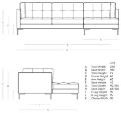 Swoon Landau Velvet Right Hand Corner Sofa - Silver Grey -Habitat 2024668 R E001