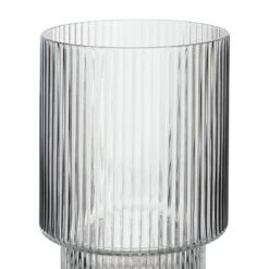 Habitat Ribbed Set Of 4 Tumbler Glasses 11 Habitat Ribbed Set Of 4 Tumbler Glasses -Habitat 2027658 R Z003A