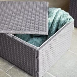 Habitat 4 Seater Rattan Effect Garden Sofa Set - Grey -Habitat 2070739 R Z006C