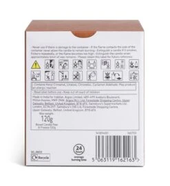 Habitat Scented Boxed Candle Set - Amber, Jasmine & Sea Salt -Habitat 2070959 R Z004A