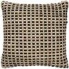 Habitat Jute Mono Check Cushion - Natural - 43X43cm -Habitat 2842596 R Z001A