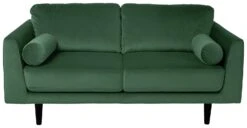 Habitat Jacob Fabric 2 Seater Sofa - Emerald Green