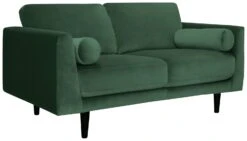 Habitat Jacob Fabric 2 Seater Sofa - Emerald Green -Habitat 2910181 R Z004A