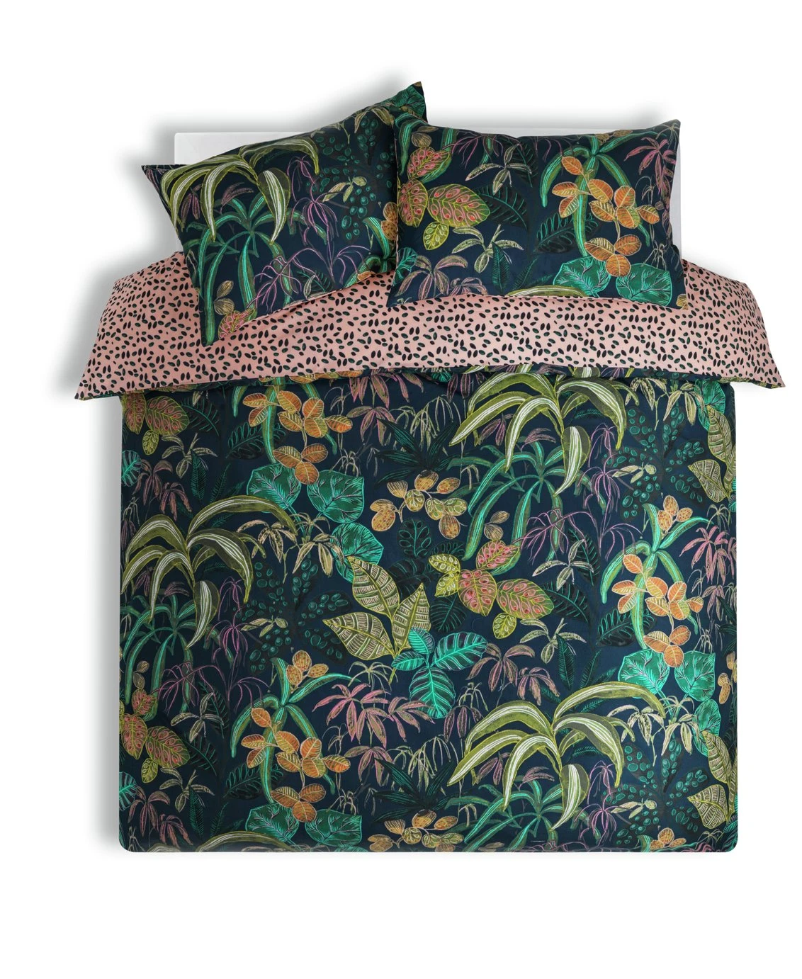 Habitat Botanical Print Multicolor Bedding Set - Double 5 Habitat Botanical Print Multicolor Bedding Set - Double - Image 3