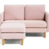 Habitat Remi Small Fabric 2 Seater Chaise Sofa In A Box-Pink 2 Habitat Remi Small Fabric 2 Seater Chaise Sofa In A Box-Pink -Habitat 3347739 R Z001A
