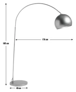 Habitat Wilderness Large Arc Floor Lamp -Habitat 3447529 R E001