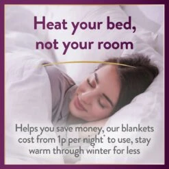 Slumberdown Perfectly Warm Luxury Electric Blanket-King Dual -Habitat 4746731 R Z007A