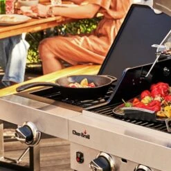 Char-Broil Advantage 445 4 Burner With Side Burner Gas BBQ -Habitat 4899750 R Z006A