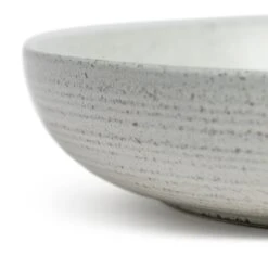 Habitat Textured Ripple 4 Piece Chalk Pasta Bowls - Natural -Habitat 6609302 R Z002A