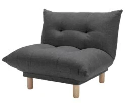 Habitat Kota Fabric Armchair - Charcoal 12 Habitat Kota Fabric Armchair - Charcoal -Habitat 7636305 R Z002A