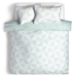 Habitat Stockholm Diamond Dash Duck Egg Bedding Set - Single 12 Habitat Stockholm Diamond Dash Duck Egg Bedding Set - Single -Habitat 8277385 R Z004A