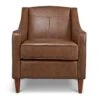 Habitat Dorian Faux Leather Armchair - Tan -Habitat 8435866 R Z001A