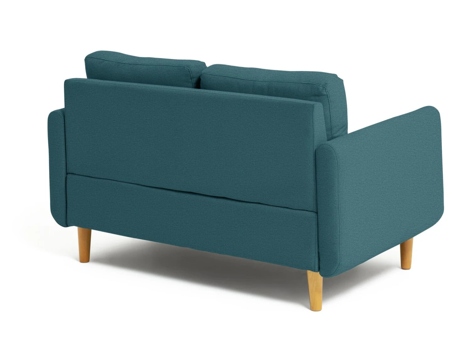 Habitat Remi Fabric 2 Seater Chaise Sofa In A Box - Teal 7 Habitat Remi Fabric 2 Seater Chaise Sofa In A Box - Teal - Image 5