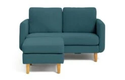 Habitat Remi Fabric 2 Seater Chaise Sofa In A Box - Teal 18 Habitat Remi Fabric 2 Seater Chaise Sofa In A Box - Teal -Habitat 8904665 R Z005A
