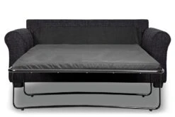 Habitat Lisbon Small Double Fabric Sofa Bed - Charcoal -Habitat 9198786 R Z011A