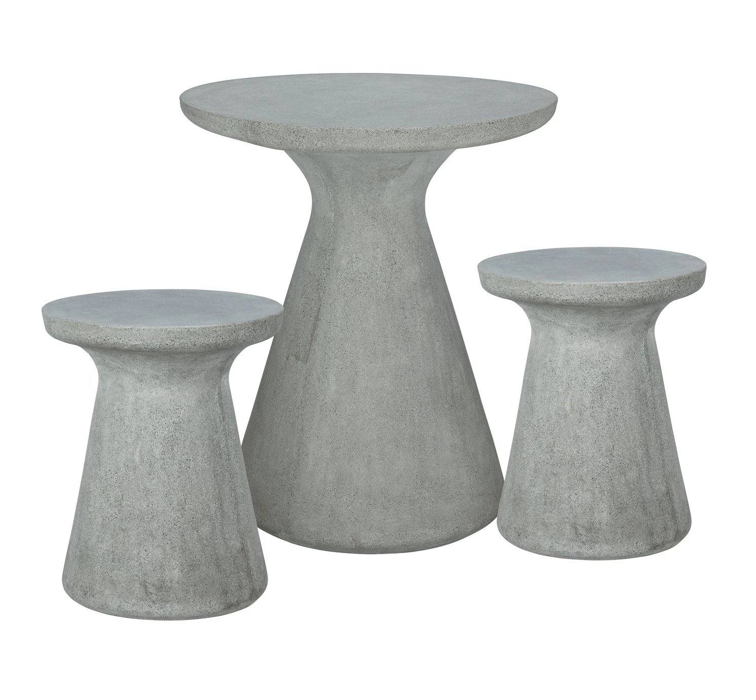 Habitat Milton 2 Seater Fibrestone Garden Bistro Set - Grey 3 Habitat Milton 2 Seater Fibrestone Garden Bistro Set - Grey