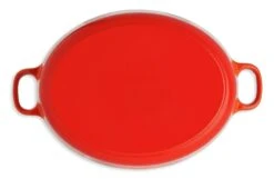 Habitat 4.7 Litre Cast Iron Oval Casserole Dish - Orange -Habitat 9212363 R Z004A