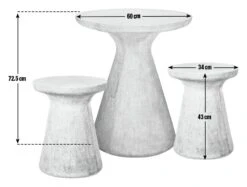 Habitat Milton 2 Seater Fibrestone Garden Bistro Set - Black 10 Habitat Milton 2 Seater Fibrestone Garden Bistro Set - Black -Habitat 9224430 R E001