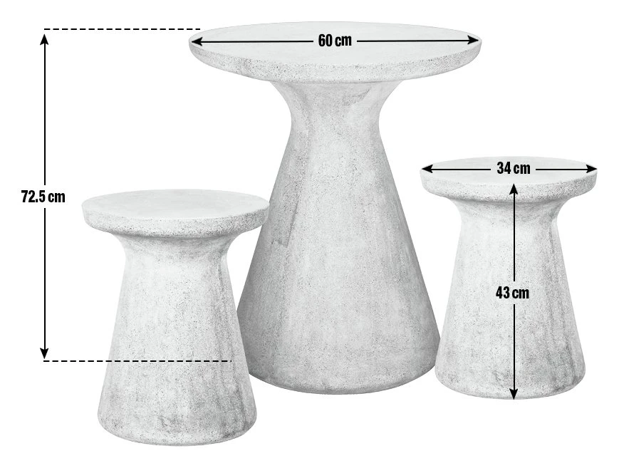 Habitat Milton 2 Seater Fibrestone Garden Bistro Set - Black 5 Habitat Milton 2 Seater Fibrestone Garden Bistro Set - Black - Image 3