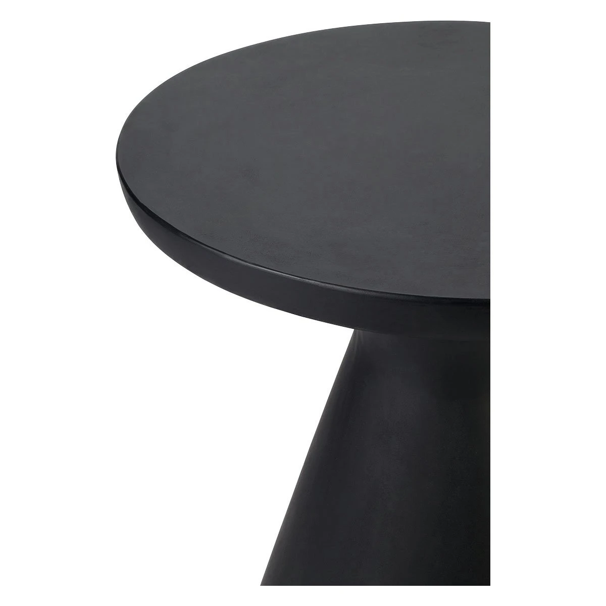 Habitat Milton 2 Seater Fibrestone Garden Bistro Set - Black 8 Habitat Milton 2 Seater Fibrestone Garden Bistro Set - Black - Image 6