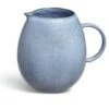 Habitat Evora Stoneware Jug - Blue -Habitat 9372681 R Z001A