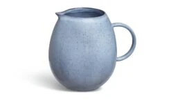 Habitat Evora Stoneware Jug - Blue