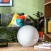 Habitat Caliban Globe Table Lamp - White 2 Habitat Caliban Globe Table Lamp - White -Habitat 9404511 R Z001A