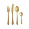 Habitat 16 Piece Gold Stainless Steel Cutlery Set -Habitat 9437014 R Z001A