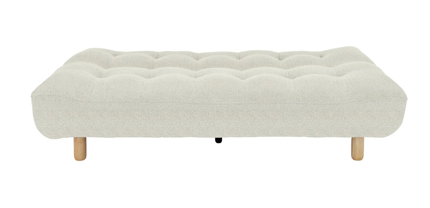 Habitat Kota 3 Seater Boucle Clic Clac Sofa Bed - Cream 9 Habitat Kota 3 Seater Boucle Clic Clac Sofa Bed - Cream - Image 7