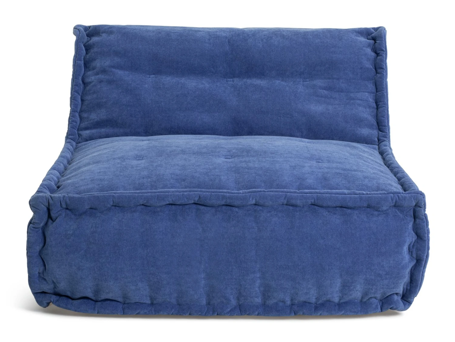 Kaikoo Estelle Quilted Bean Bag - Blue 2 Kaikoo Estelle Quilted Bean Bag - Blue