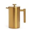 Habitat Double Walled 8 Cup Cafetiere - Gold 2 Habitat Double Walled 8 Cup Cafetiere - Gold -Habitat 9560565 R Z001A
