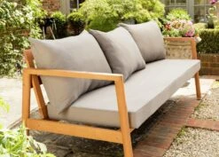 Habitat Hanson 5 Seater Wooden Garden Sofa Set - Grey 29 Habitat Hanson 5 Seater Wooden Garden Sofa Set - Grey -Habitat 9573466 R Z006C