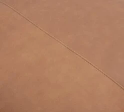 Habitat Florence Leather Ottoman Footstool - Tan -Habitat 9576267 R B001