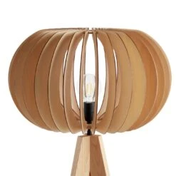 Habitat Achille Ash Wooden Tripod Floor Lamp - Oak 19 Habitat Achille Ash Wooden Tripod Floor Lamp - Oak -Habitat 9615489 R Z005A