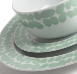 Habitat Scandi Decal 12 Piece Porcelain Dinner Set 15 Habitat Scandi Decal 12 Piece Porcelain Dinner Set -Habitat 9634721 R Z005A