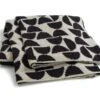 Habitat Geo Woven Throw - Black & White - 120x170cm