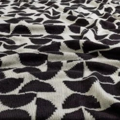 Habitat Geo Woven Throw - Black & White - 120x170cm -Habitat 9646733 R Z003A
